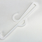 شماعات جورب بلاستيكية شفافة من البولي ايثيلين مع شعار طباعة فويل