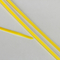 العلاقات كبل النايلون الأصفر متعددة الأغراض 3.6 مم × 250 مم ذاتي القفل من النايلون 66 روابط كبل
