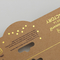 يموت قطع تصميم مخصص كرافت بطاقات رأس قابلة للطي شعار الذهب المطبوعة